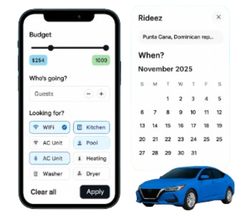 Explore the world with our travel app.